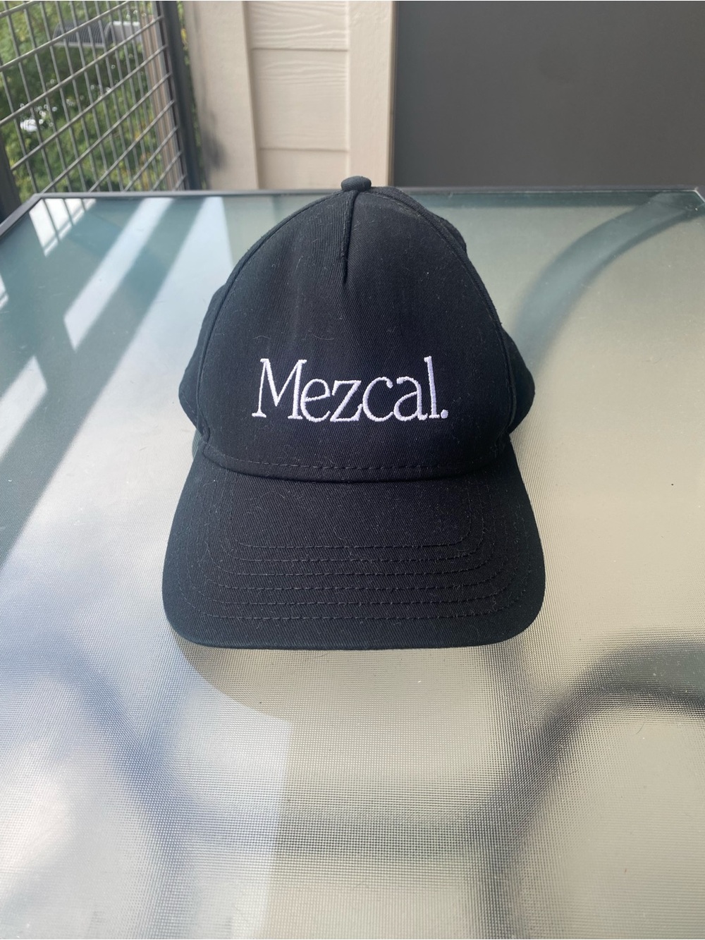 OTTO Black Cap with White ‘Mezcal’ Logo